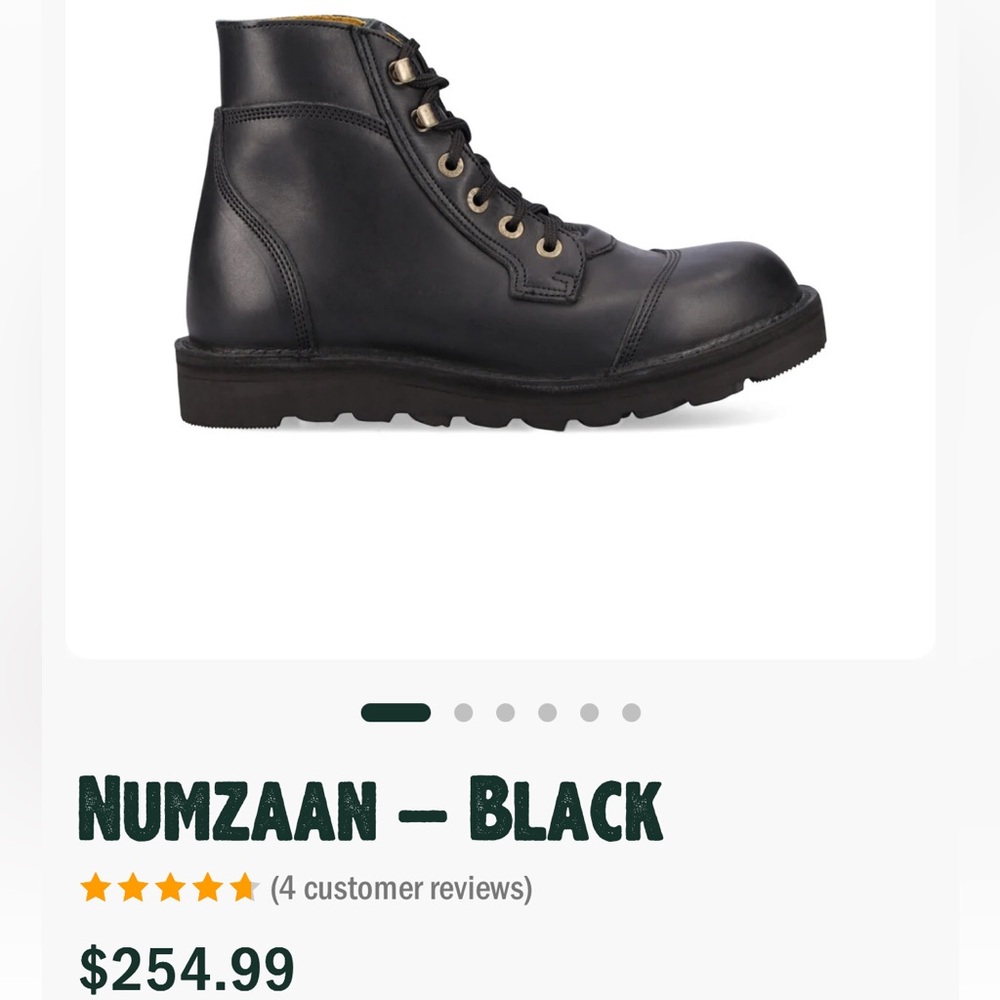 Jim Green Premium Numzaan boot US 12.5